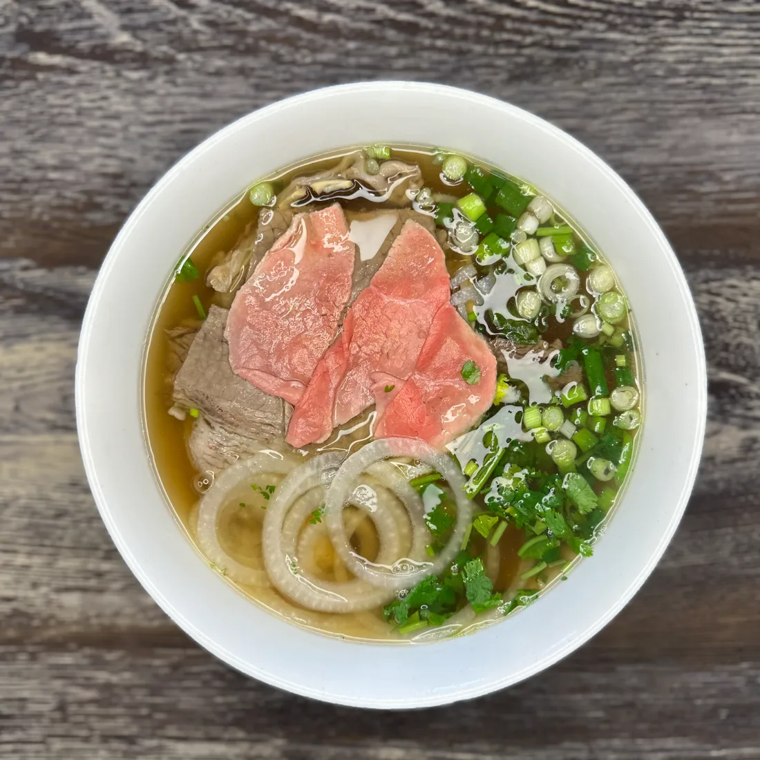 Beef Eye Round, Phở Tái