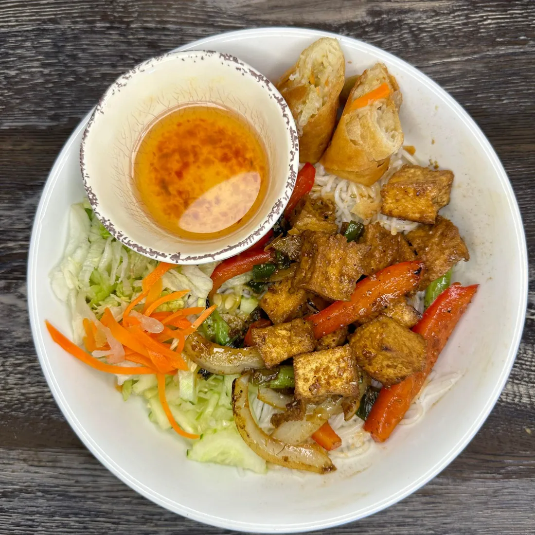 Lemongrass Tofu, Bún Tofu